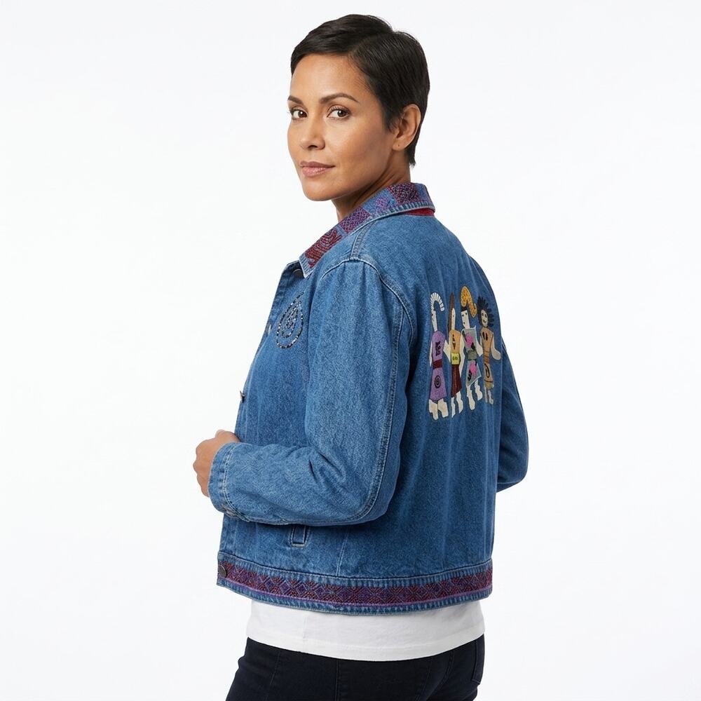 Vintage ultimate Philadelphia Blue Jacket Women Size L
